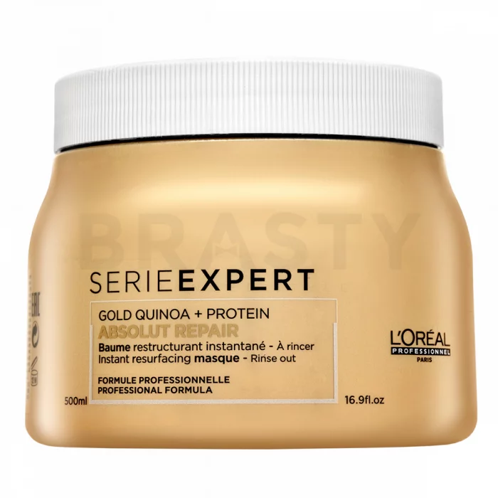 L´Oréal Professionnel Série Expert Absolut Repair Gold Quinoa + Protein Masque masker voor zeer beschadigd haar 500 ml