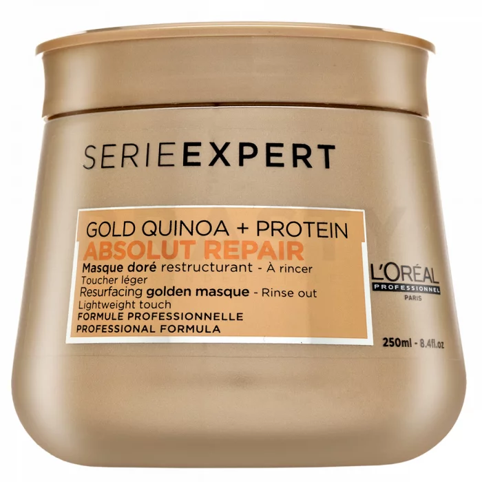 L´Oréal Professionnel Série Expert Absolut Repair Gold Quinoa + Protein Golden Masque masker voor zeer beschadigd haar 250 ml