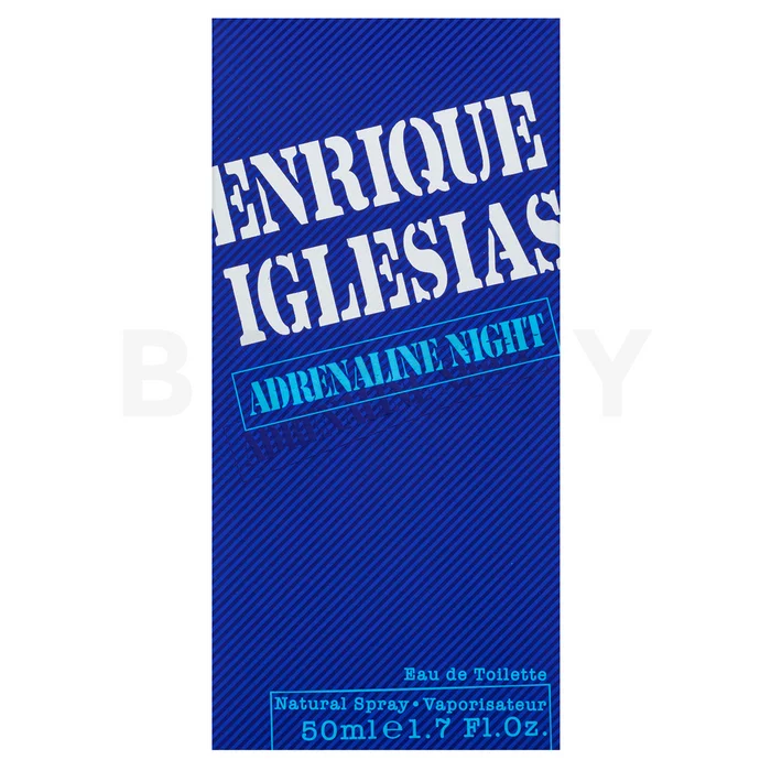 Enrique Iglesias Adrenaline Night Eau de Toilette for men 50 ml