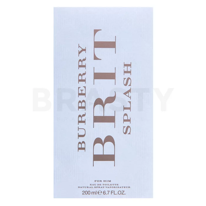 Burberry Brit Splash toaletní voda pro muže 200 ml
