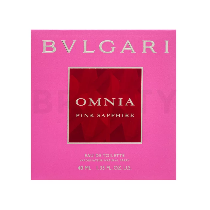 Bvlgari Omnia Pink Sapphire toaletní voda pro ženy 40 ml