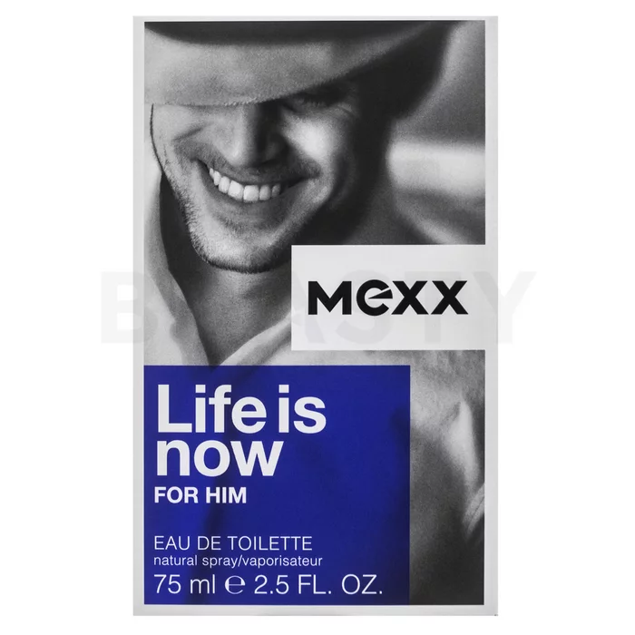 Mexx Life Is Now toaletní voda pro muže 75 ml