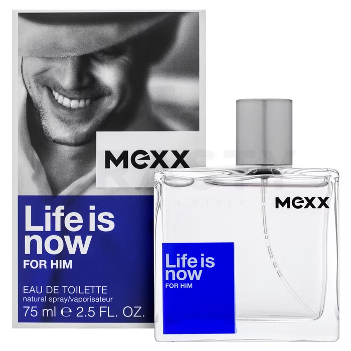 Mexx Life Is Now toaletní voda pro muže 75 ml
