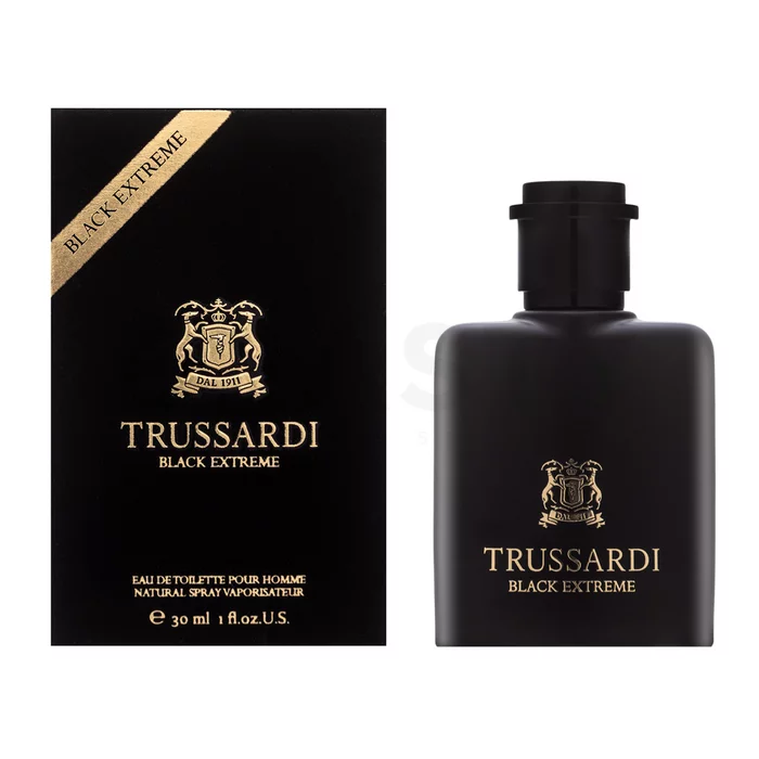 Trussardi Black Extreme Eau de Toilette voor mannen 30 ml