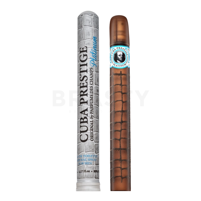 Cuba Prestige Platinum Eau de Toilette voor mannen 35 ml