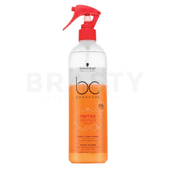 Schwarzkopf Professional BC Bonacure Peptide Repair Rescue Spray Conditioner leave-in conditioner for damaged hair 400 ml