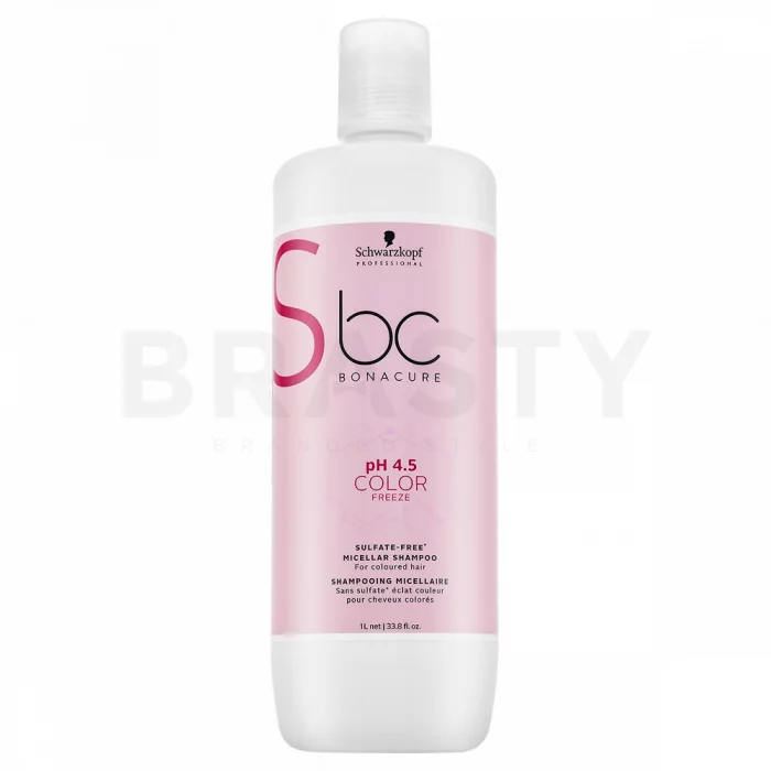 Schwarzkopf Professional BC Bonacure pH 4.5 Color Freeze Sulfate-Free Micellar Shampoo bezsulfátový šampon pro barvené vlasy 1000 ml