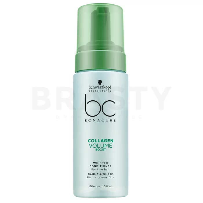 Schwarzkopf Professional BC Bonacure Collagen Volume Boost Whipped Conditioner ošetřující pěna pro jemné vlasy 150 ml