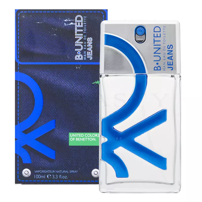 Benetton B. United Jeans Man Eau de Toilette für Herren 100 ml
