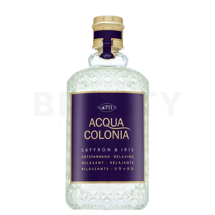 4711 Acqua Colonia Saffron & Iris kolínská voda unisex 170 ml