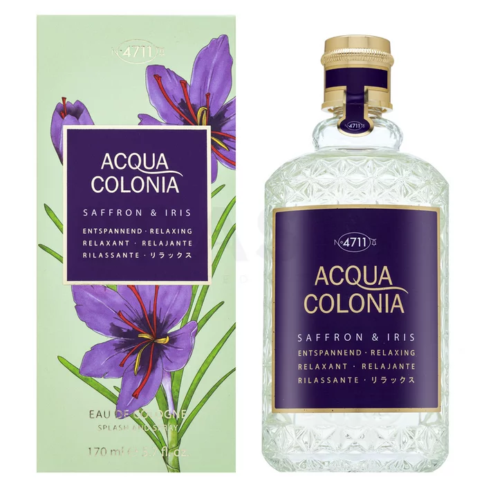 4711 Acqua Colonia Saffron & Iris kolínská voda unisex 170 ml