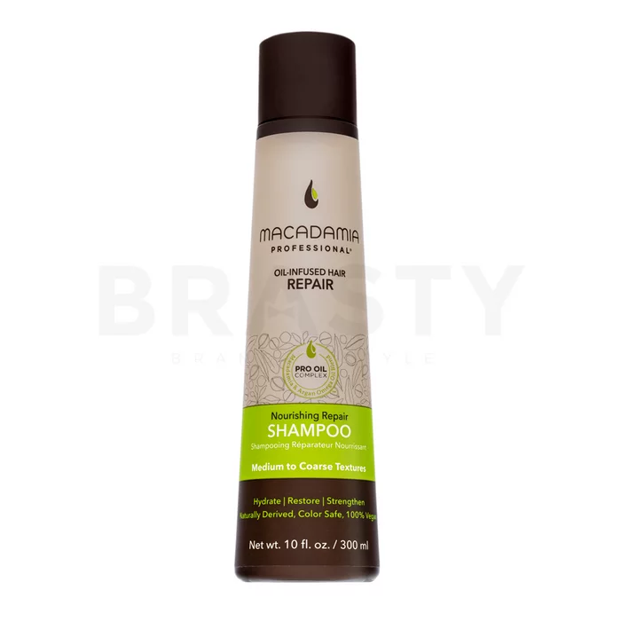 Macadamia Professional Nourishing Repair Shampoo negovalni šampon za poškodovane lase 300 ml