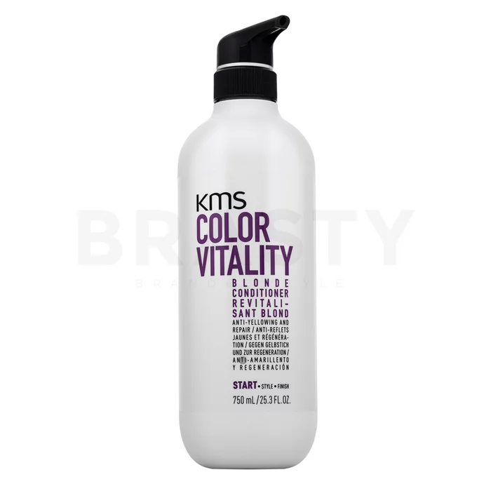 KMS Color Vitality Blonde Conditioner conditioner to neutralize yellow tones 750 ml