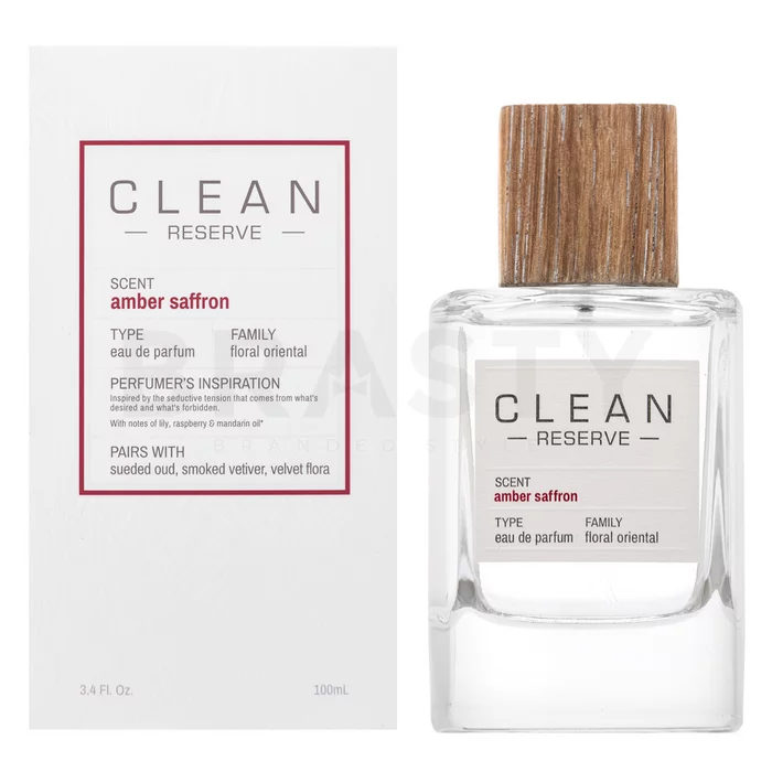 Clean Amber Saffron Eau de Parfum uniszex 100 ml