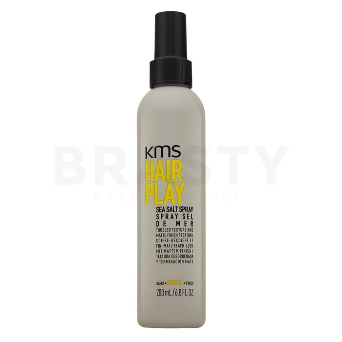 KMS Hair Play Sea Salt Spray slaný sprej pro plážové vlny 200 ml