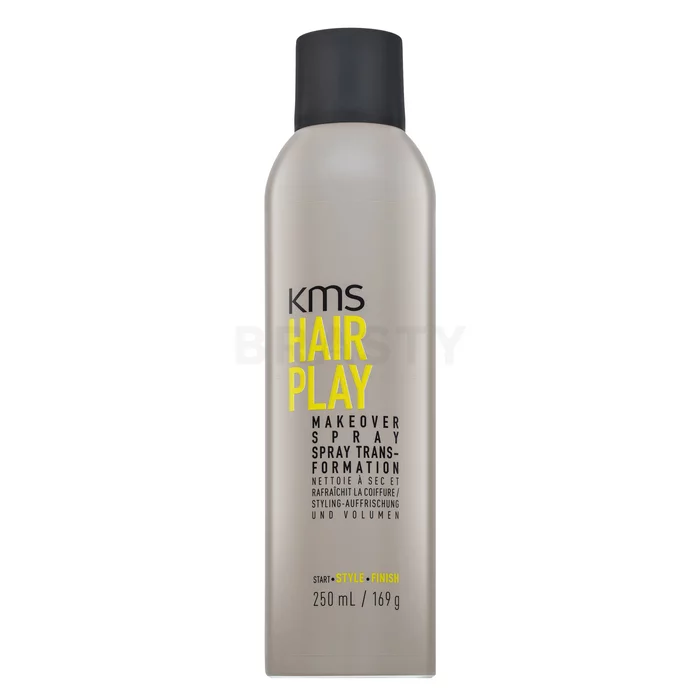KMS Hair Play Makeover Spray shampoo secco per volume e rafforzamento dei capelli 250 ml