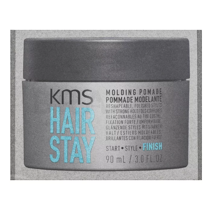 KMS Hair Stay Molding Pomade pomáda na vlasy pre uhladenie a lesk vlasov 90 ml
