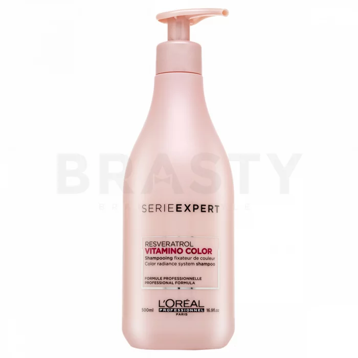 L´Oréal Professionnel Série Expert Vitamino Color Resveratrol Shampoo posilující šampon pro lesk a ochranu barvených vlasů 500 ml