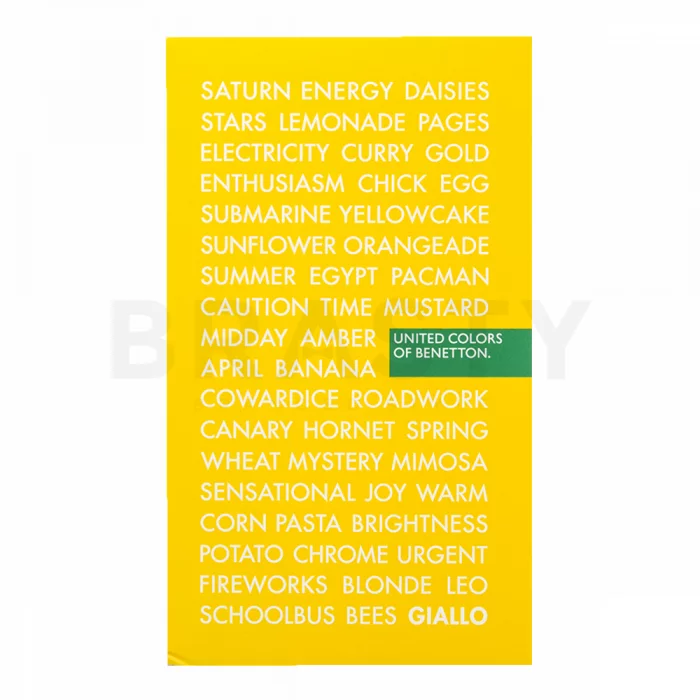 Benetton Giallo toaletní voda pro ženy 100 ml