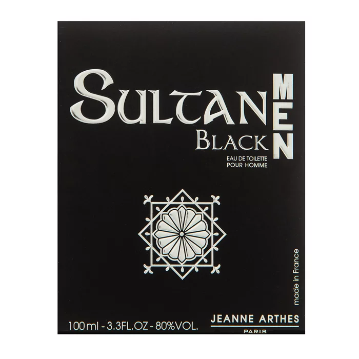 Jeanne Arthes Sultan Black toaletná voda pre mužov 100 ml
