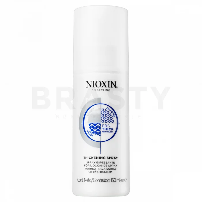 Nioxin 3D Styling Thickening Spray stylingový sprej pro objem a zpevnění vlasů 150 ml