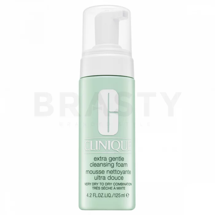 Clinique Extra Gentle Cleansing Foam čistící pěna pro normální, smíšenou a citlivou pleť 125 ml