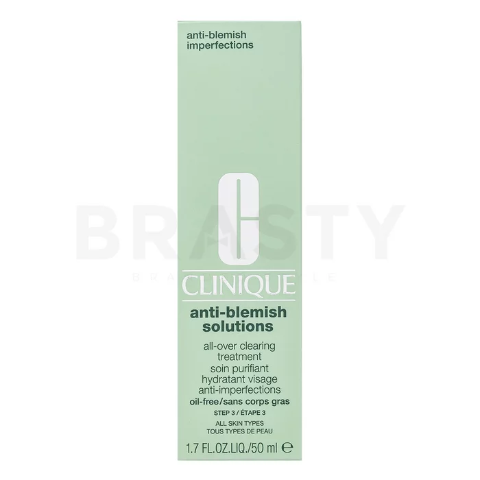 Clinique Anti-Blemish Solutions All-Over Clearing Treatment hydratační krém proti nedokonalostem pleti 50 ml