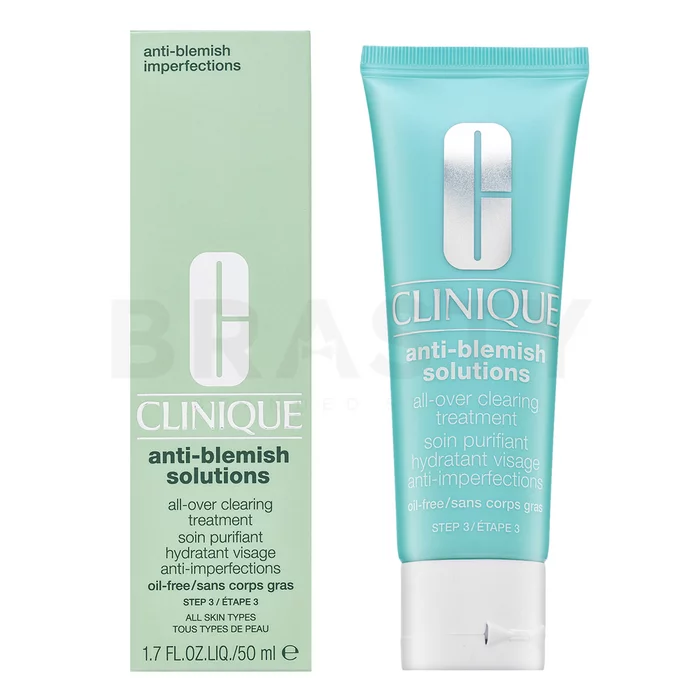 Clinique Anti-Blemish Solutions All-Over Clearing Treatment hydratační krém proti nedokonalostem pleti 50 ml