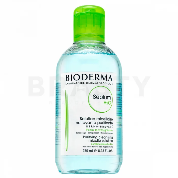 Bioderma Sébium H2O Purifying Cleansing Micelle Solution micellaire oplossing voor de vette huid 250 ml