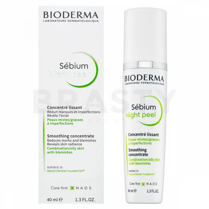 Bioderma Sébium Night Peel Smoothing Concentrate intensief nacht serum anti-pigmentvlekken 40 ml