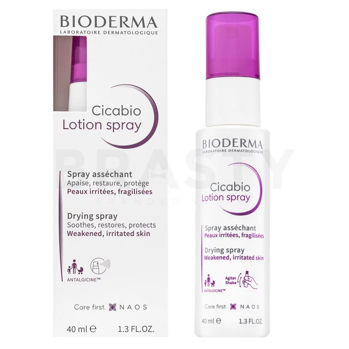 Bioderma Cicabio Lotion Drying Spray hojivé mléko ve spreji proti podráždění pokožky 40 ml