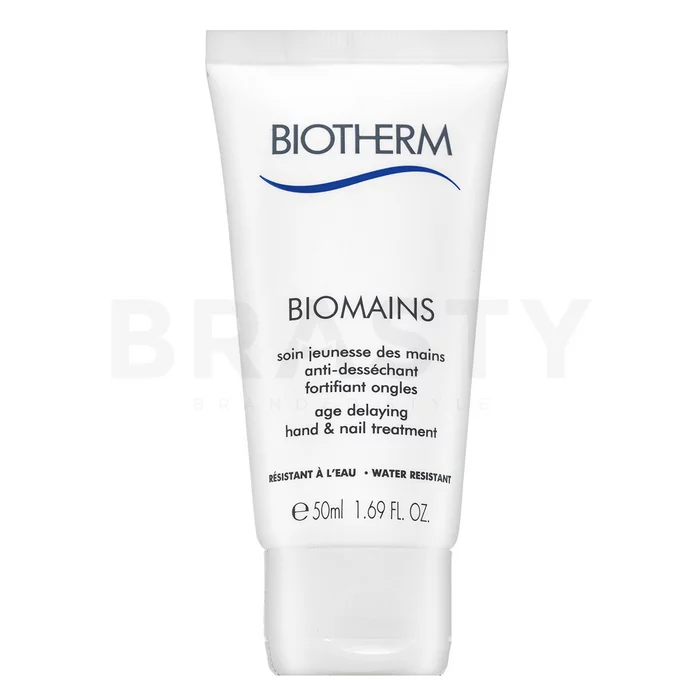 Biotherm Biomains Age Delaying Hand & Nail Treatment hydratační krém na ruce a nehty 50 ml