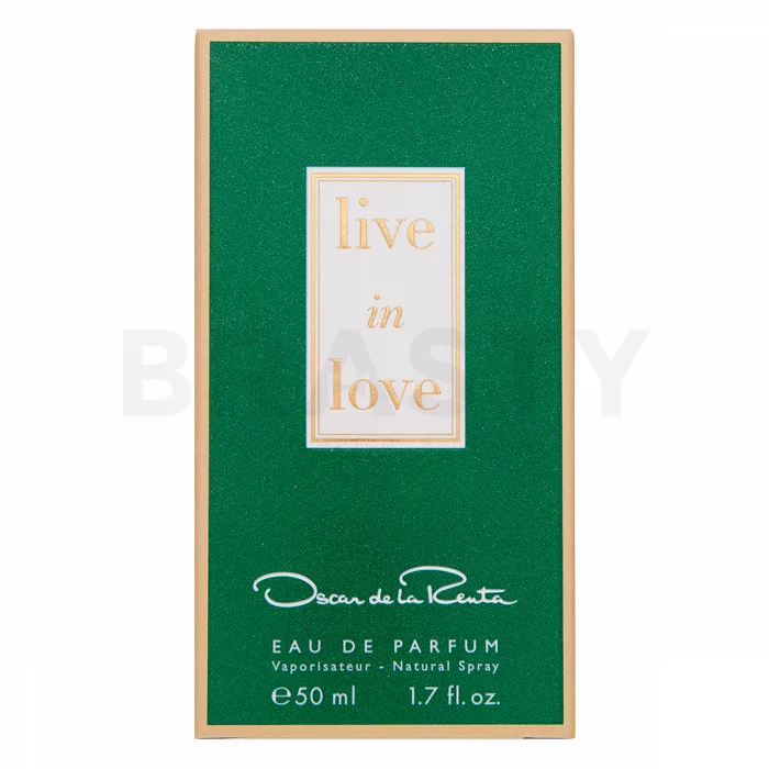 Oscar de la Renta Live In Love Eau de Parfum da donna 50 ml