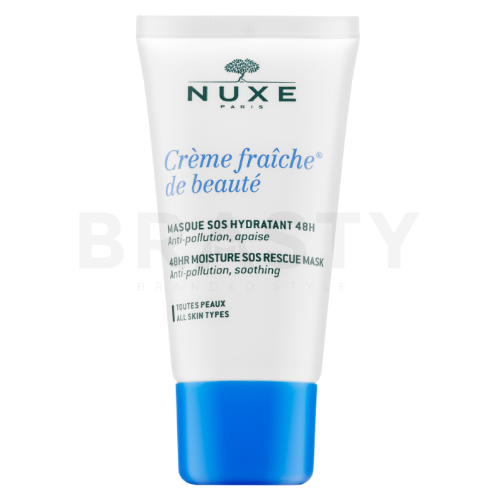 Nuxe Creme Fraiche de Beauté 48HR Moisture SOS Rescue Mask upokojujúca a osviežujúca maska s hydratačným účinkom 50 ml