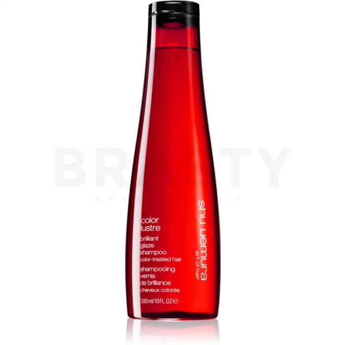 Shu Uemura Color Lustre Brilliant Glaze Shampoo šampon pro lesk a ochranu barvených vlasů 300 ml
