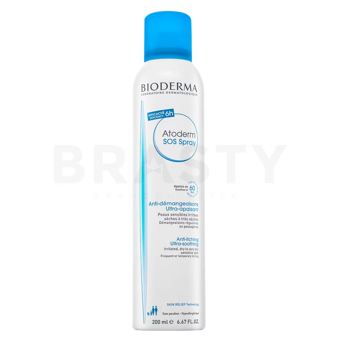 Bioderma Atoderm SOS Spray zklidňující emulze proti podráždění pokožky 200 ml