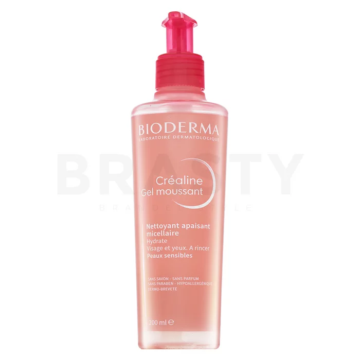 Bioderma Créaline Gel Moussant reinigingsgel voor de gevoelige huid 200 ml