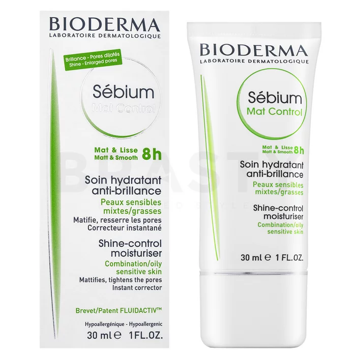 Bioderma Sébium Mat Control Pflegende Creme mit mattierender Wirkung 30 ml