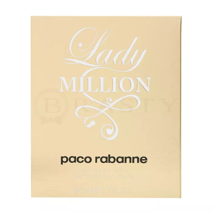 Paco Rabanne Lady Million toaletní voda pro ženy 80 ml