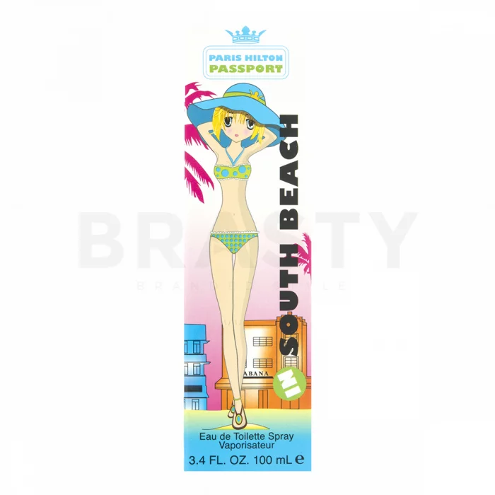 Paris Hilton Passport South Beach Eau de Toilette für Damen 100 ml