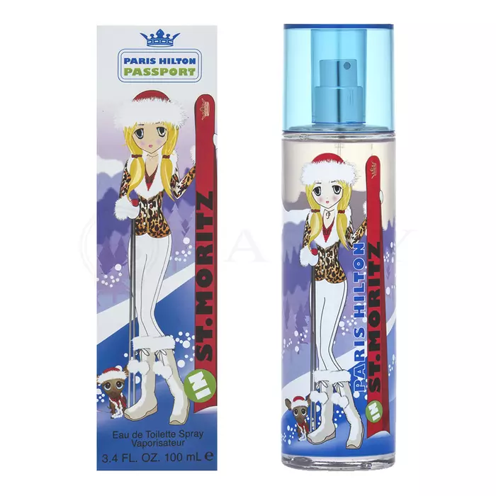 Paris Hilton Passport St. Moritz Eau de Toilette para mujer 100 ml