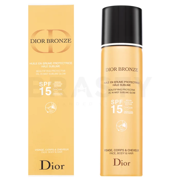 Dior (Christian Dior) Bronze Beautifying Protective Oil in Mist Sublime Glow SPF 15 leche bronceadora en spray 125 ml