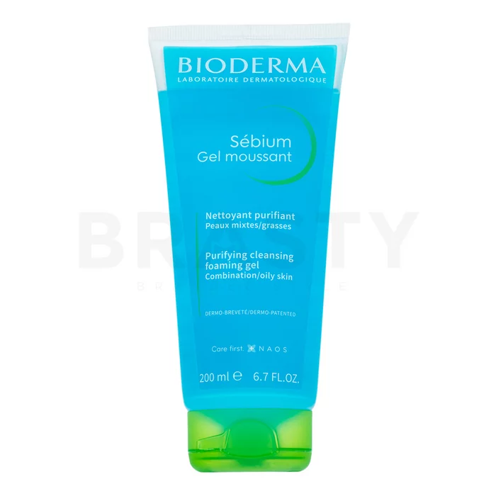Bioderma Sébium gel de curățare Purifying Cleansing Foaming Gel 200 ml