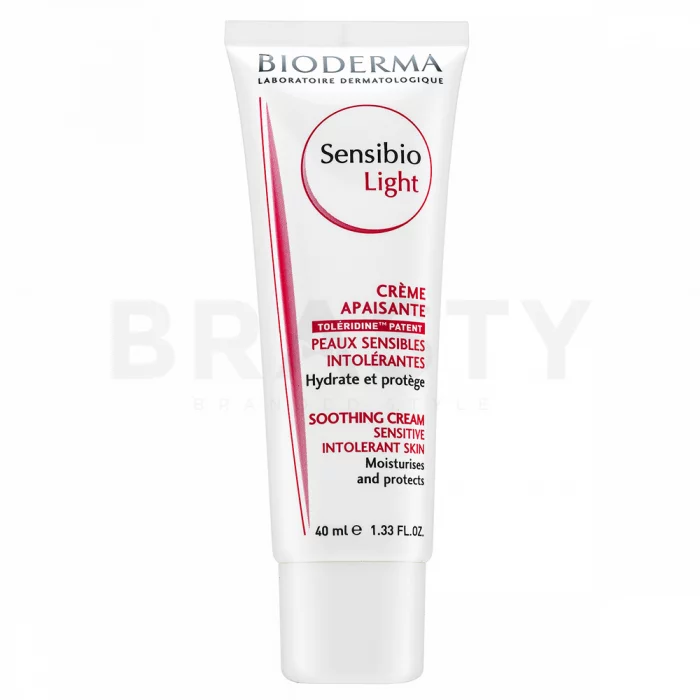 Bioderma Sensibio Light Soothing Cream ochranný krém s hydratačným účinkom 40 ml