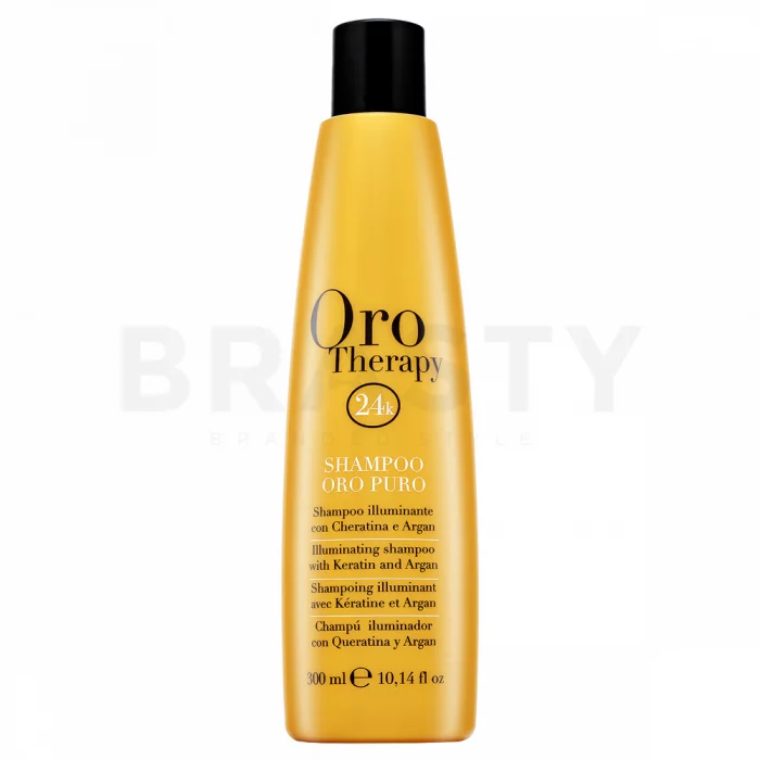 Fanola Oro Therapy Oro Puro Illuminating Shampoo ochranný šampon pro všechny typy vlasů 300 ml