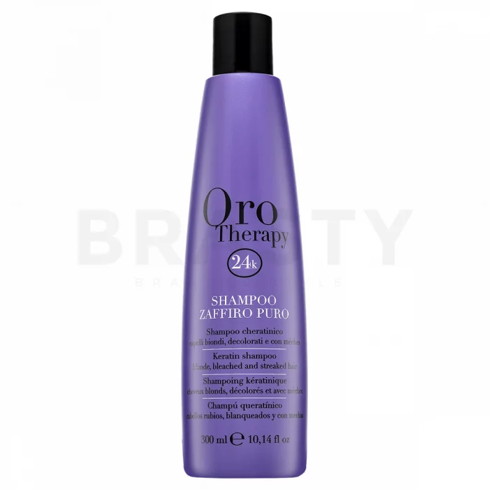 Fanola Oro Therapy Zaffiro Puro Shampoo šampon pro blond vlasy 300 ml