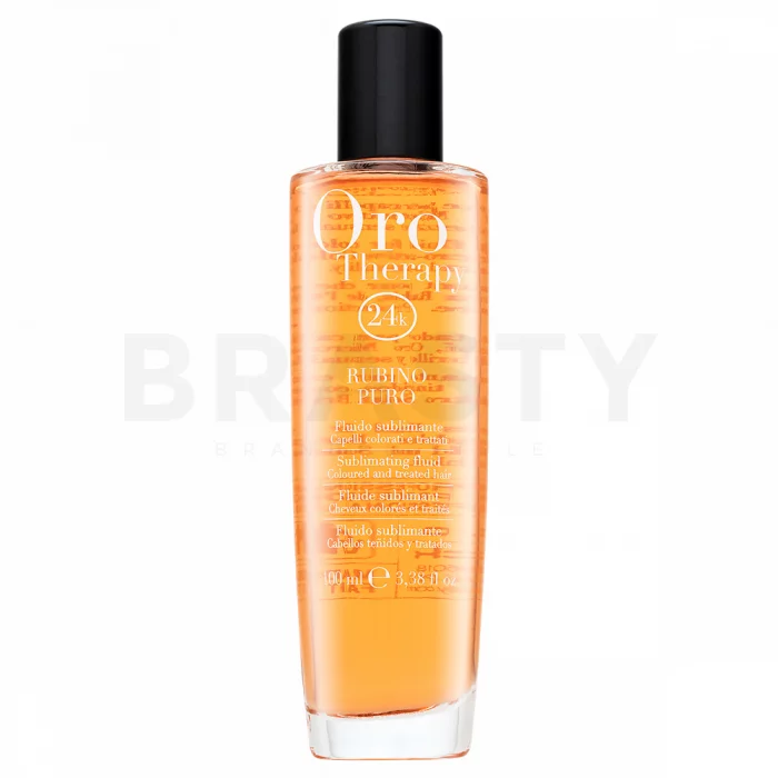 Fanola Oro Therapy Rubino Puro sérum pro barvené vlasy 100 ml