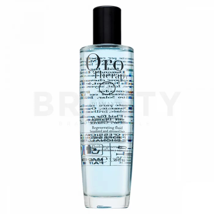 Fanola Oro Therapy Diamante Puro Regenerating Fluid sérum pro citlivé vlasy 100 ml