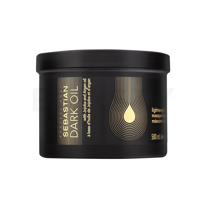 Sebastian Professional Dark Oil Lightweight Mask hranjiva maska za glatkoću i sjaj kose 500 ml