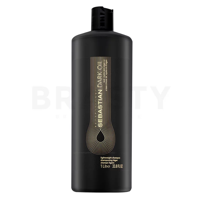 Sebastian Professional Dark Oil Lightweight Shampoo vyživujúci šampón pre uhladenie a lesk vlasov 1000 ml